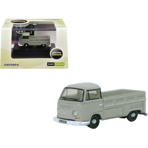 Volkswagen T2 Pickup Truck Light Gray 1/148 (N) Scale Diecast Model car by Oxford Diecast - 1 of 4