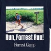 Men's - Forrest Gump - Run Forrest Run Short Sleeve Graphic T-Shirt - 2 of 4