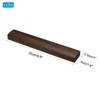 Unique Bargains Wooden Smooth Surface Elegant Finish Paperweight Black 2 Pcs - 2 of 4