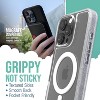 Smartish iPhone 16 Pro Max MagSafe Case - Gripmunk Magnetic Slim Case - Black Tie Affair - 4 of 4