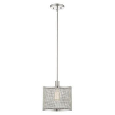 Livex Lighting Industro 1 - Light Pendant in  Brushed Nickel