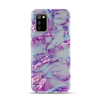 MyBat Pro Fuse Series Case with Magnet Compatible With Samsung Galaxy A02s - Purple Marble