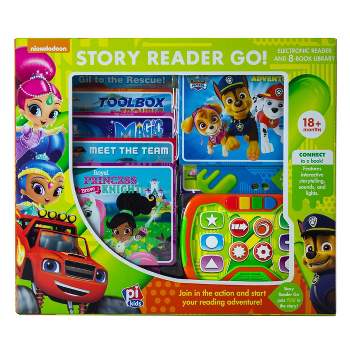 Nickelodeon Story Reader Go! Electronic Reader 8 Book Library