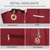 MKF Collection Ivy Women’s Tote Bag with wallet by Mia K - 3 of 4