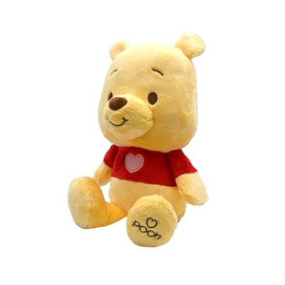 Детские мягкие игрушки Disney Baby Winnie The Pooh Valentine Plush Baby Learning Toy: Sensory Development, Fine Motor Skills, Crinkles — фото 2