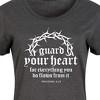 Women's - Instant Message - Guard Your Heart Graphic T-shirt Dress - 2 of 4
