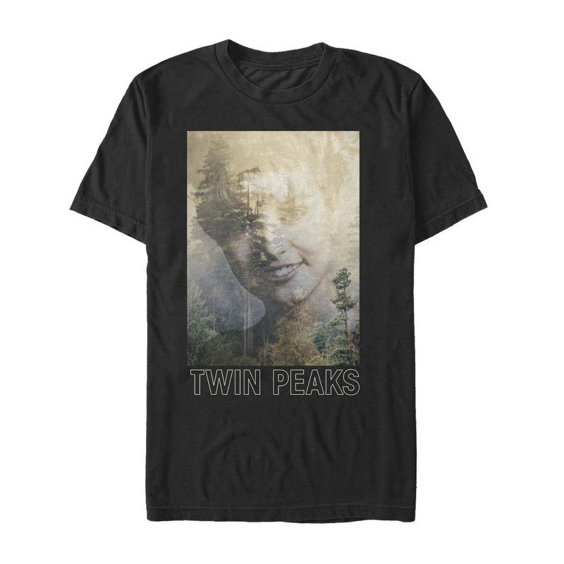 Men's Twin Peaks Laura Palmer Poster T-Shirt, 1 of 5