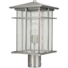 Elk Home Oak Park 1 - Light Post Light in  Antique Brushed Aluminum - 3 of 3