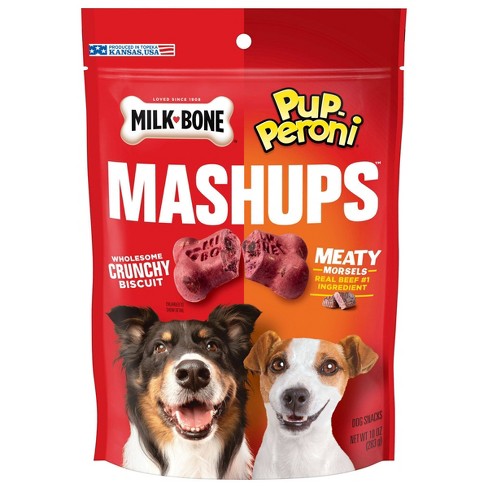 Milk-Bone Mashups Dog Treat with Beef Flavor - 10oz