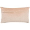 Morrocan Border Pillow - Blush - 12"X20" - Safavieh - 3 of 3