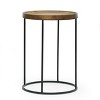Set of 3 Gambier Industrial Mango Wood Nested Tables: Sturdy Iron Frame - Christopher Knight Home - 3 of 4