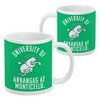 University of Arkansas at Monticello Bull Weevil Logo Ceramic Coffee Mug Novelty Gift Mugs for Coffee Tea and Hot Drinks 11oz White - 2 of 4