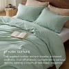 100% Washed Cotton Duvet Cover Minimalist Cotton Duvet Cover for All Seasons GentleSoft™ Plain Simple Bedding Set - 4 of 4