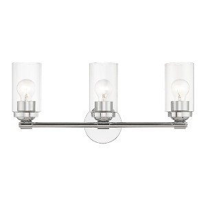 Livex Lighting Whittier 3 - Light Vanity in  Polished Chrome - 1 of 4