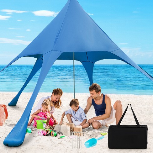 Beach half tent best sale