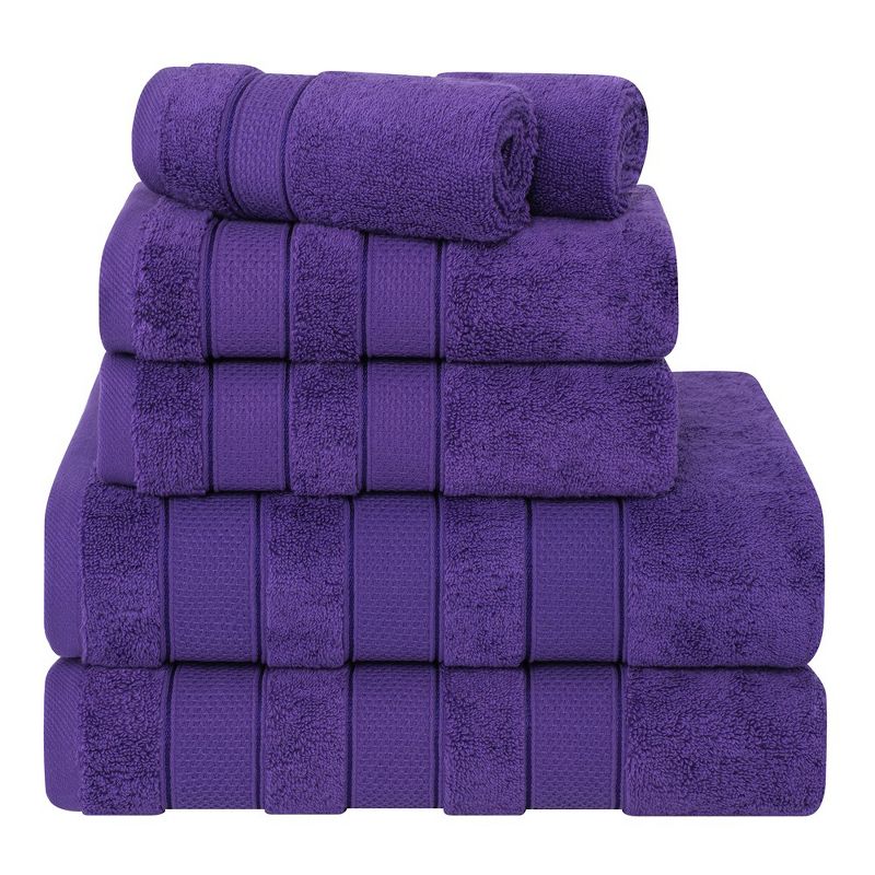 American Soft Linen Salem Bath Towel Set, 100% Cotton Bath Towels for Bathroom, 1 of 11