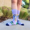 Ice Cream Cone Earth Socks (Tween Sizes, Small) from the Sock Panda - 2 of 4