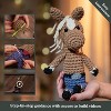 Hearth & Harbor Amigurumi Crochet Kit for Beginners, Adults, and Kids, Farm Collection Stuffed Crochet Animal Kit with Video Tutorials - 2 of 4