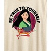 Women's - Disney Princess - Be True To Yourself Mulan And Mushu Short Sleeve Graphic T-Shirt - 2 of 4