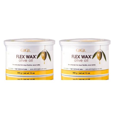 GiGi Flex Wax Olive Oil Wax - 13 oz (PACK OF 2)