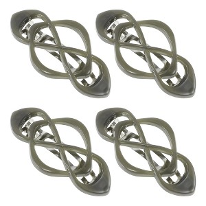 Unique Bargains Women's Classic Grace 3.19"x1.65"x0.98" 4 Pcs - 1 of 3