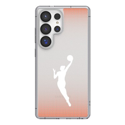 Keyscaper WNBA Linen Clear Cell Phone Case for Galaxy S23 Plus