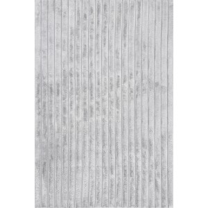 Nuloom Kai Cozy Plush Stripe Faux Rabbit Pet Friendly Premium Machine Washable Area Rug - 1 of 4