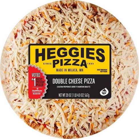 Heggies Double Cheese Frozen Pizza - 20oz : Target