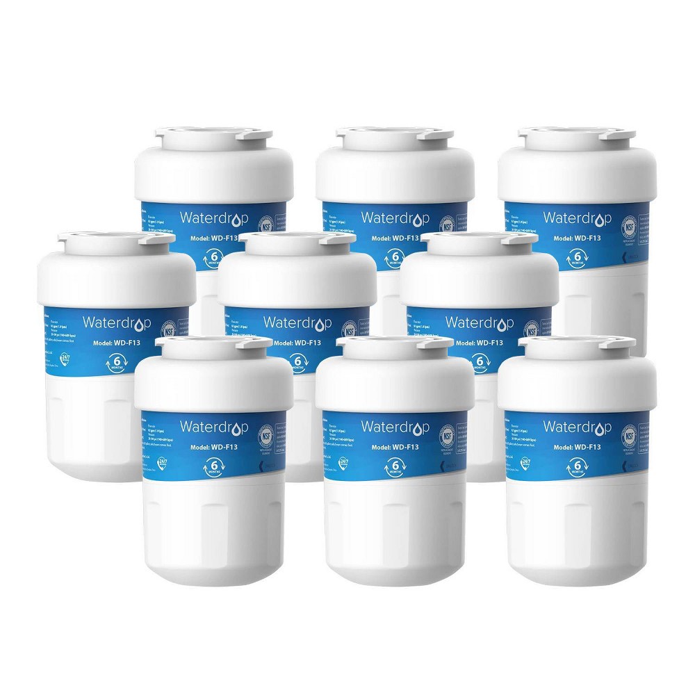 Waterdrop 9pk WD-F13 Replacement for GE MWF Refrigerator Water Filter