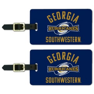 Georgia Southwestern State University Hurricanes Logo Luggage ID Tags Suitcase CarryOn Cards  Set of 2 - 1 of 4