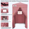 EAGLE PEAK 4x4 Pop Up Canopy, Flex Ultra Compact Portable Privacy Changing Room Photoshoots - 4 of 4
