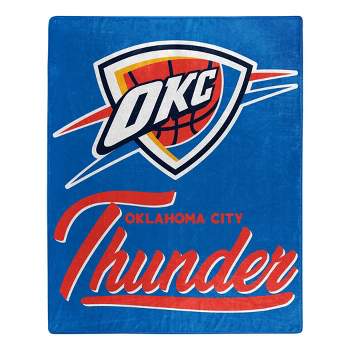NBA Oklahoma City Thunder 50 x 60 Raschel Throw Blanket