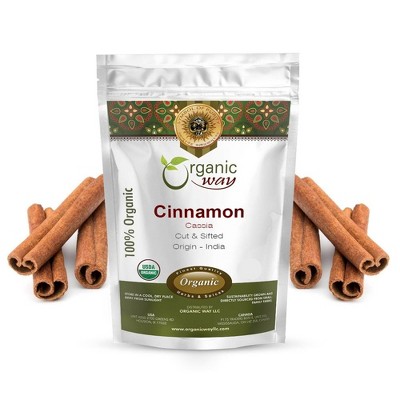 Organic Cinnamon Cassia Sticks 8 Oz