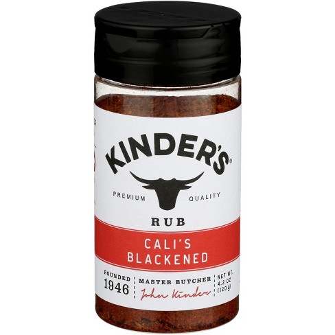 Kinders Rub Calis Blackened - Case of 6 - 4.2 oz - image 1 of 4