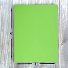 Hamilco Colored Scrapbook Cardstock Paper 4x6 Card Stock Paper 65 lb Cover 100 Pack (Green Apple) - 3 of 4