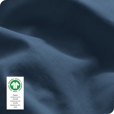 Twin Bering Sea Organic Cotton Percale Sheet Set