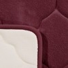 Home Mart Goods Burgundy Ultra Soft Thick Memory Foam Non-Slip Absorbent Bathroom Bath Mat Runner - 24"x60" - 2 of 3