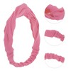 Unique Bargains Women's Simple Solid Elastic Cross Headwrap 1 Pc - 3 of 4
