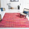 Rag Rug RAR240 Hand Woven Indoor Rugs - Safavieh - 2 of 4