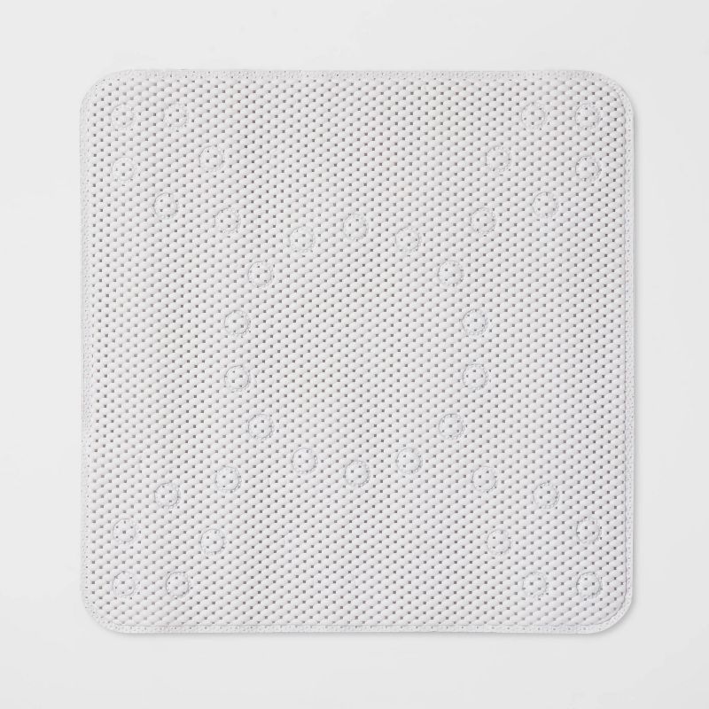 PVC/Cushion Shower Stall Mat White - Room Essentials&#8482;, 1 of 7