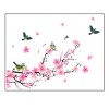 Unique Bargains Room Art Cherry Blossom Pattern Removable Wall Sticker Decal 20" x 27.6" - image 4 of 4