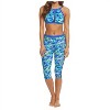 Women's Capri Swim Leggings - Free Sport by Gottex - 3 of 4
