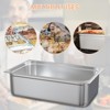 6-Piece Stainless Steel Hotel Pan Set – Commercial Grade Buffet & Food Storage Pans for Catering & Restaurant Use - 4 of 4