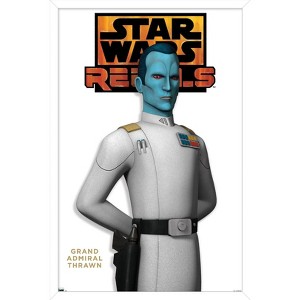 Trends International Star Wars: Rebels - Grand Admiral Thrawn Feature Series Framed Wall Poster Prints - 1 of 4