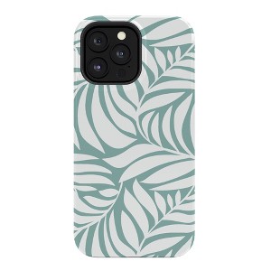 Heather Dutton Flowing Leaves Seafoam Tough Tough iPhone 15 Case - Society6 - 1 of 1