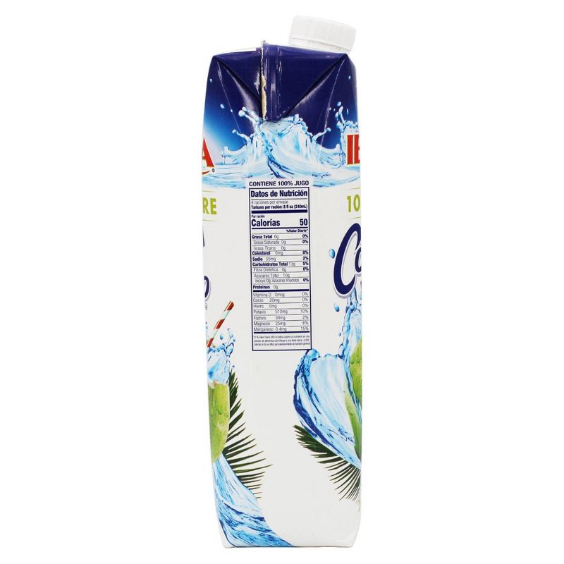 Iberia Natural Coconut Water - 1L Bottle, 2 of 4