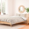 Deny Designs Little Arrow Design Co Bamboo Stripes Neutral Duvet Cover Bedding Set Beige - 2 of 4