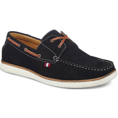 Members Only Men's Deck Boat Shoes-7-black : Target