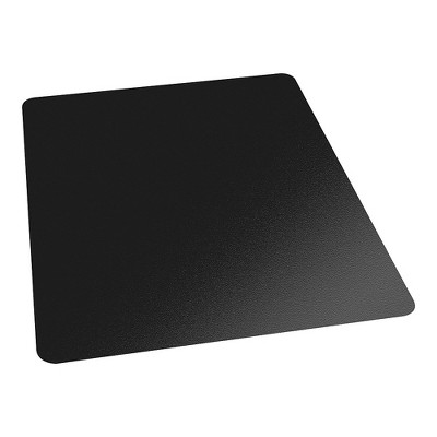 3'x4' Rectangle Solid Office Chair Mat Black - Staples