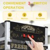 KWPZQEB Popcorn Machine Cart, Movie Theater-Style Popcorn Machine Maker with 3-Switch Design, 12 Oz Kettle Makes Up to 32 Cups for Events,Home Theater - 4 of 4